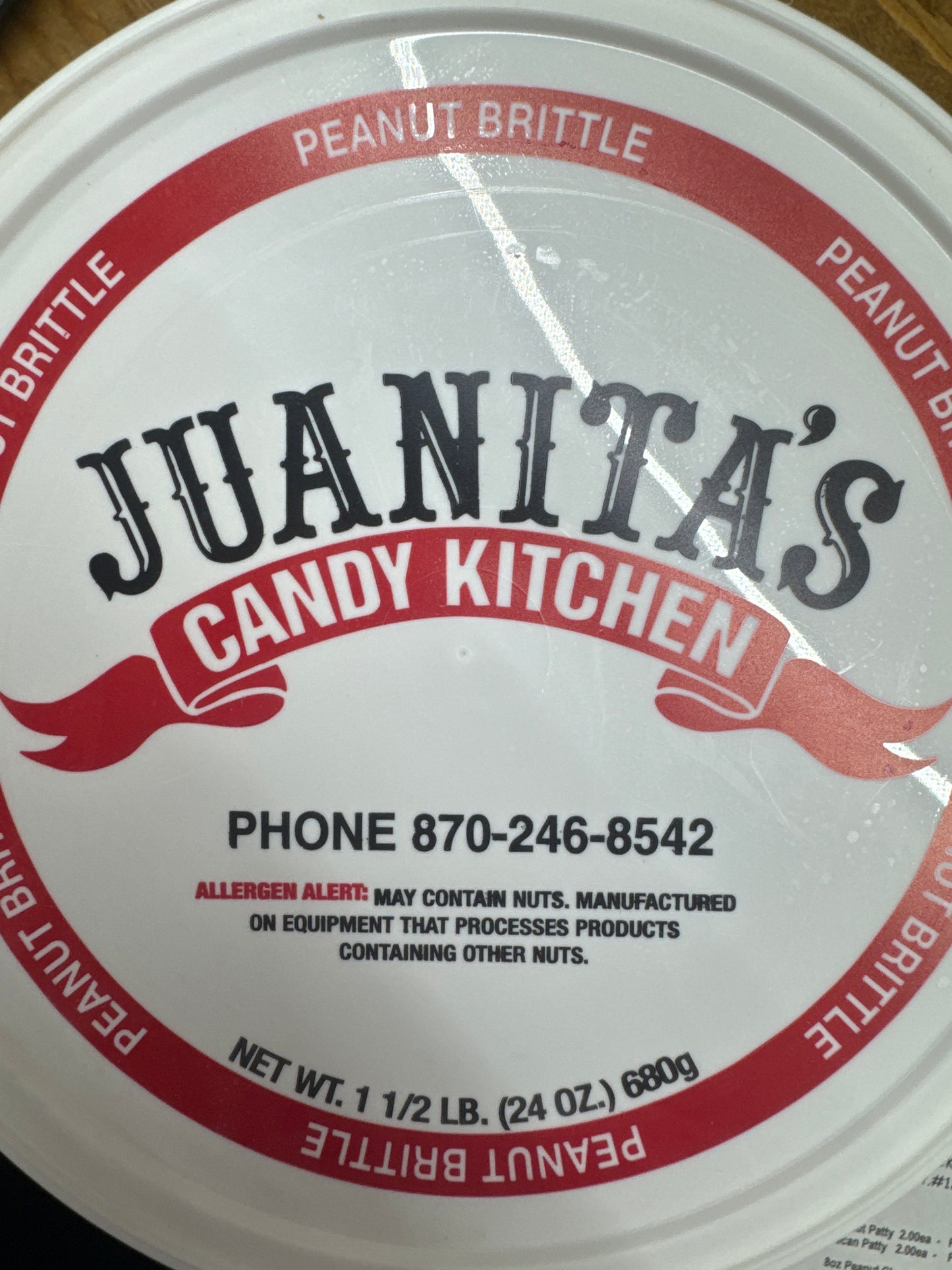 Juanita’s Peanut Brittle