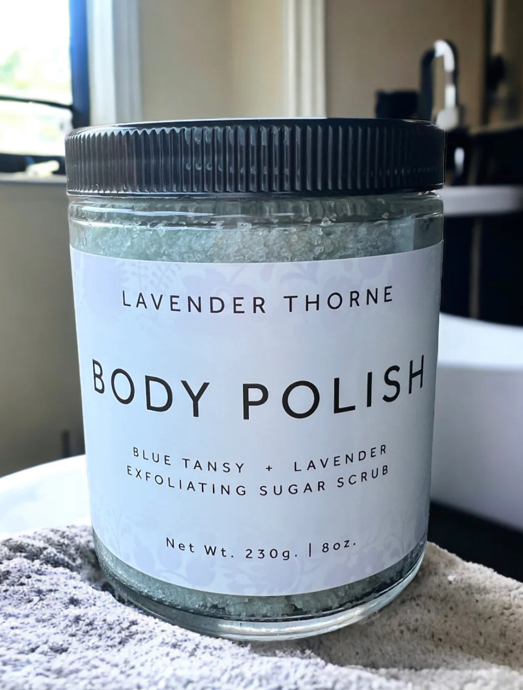 Body Polish: 8oz (Blue Tansy Scrub)