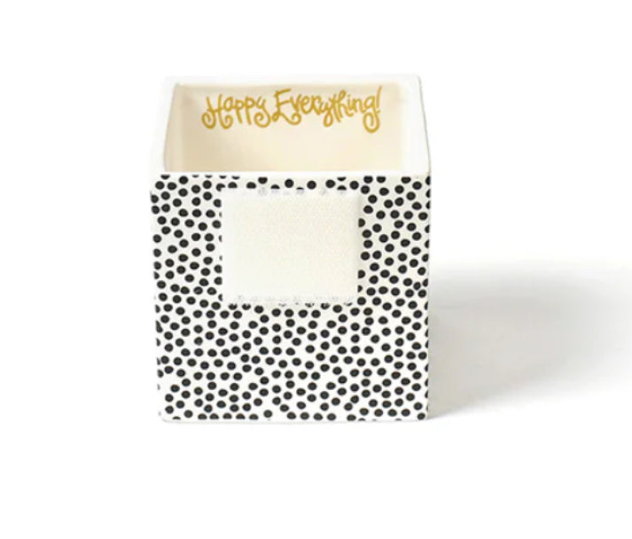Black Small Dot Mini Nesting Cube