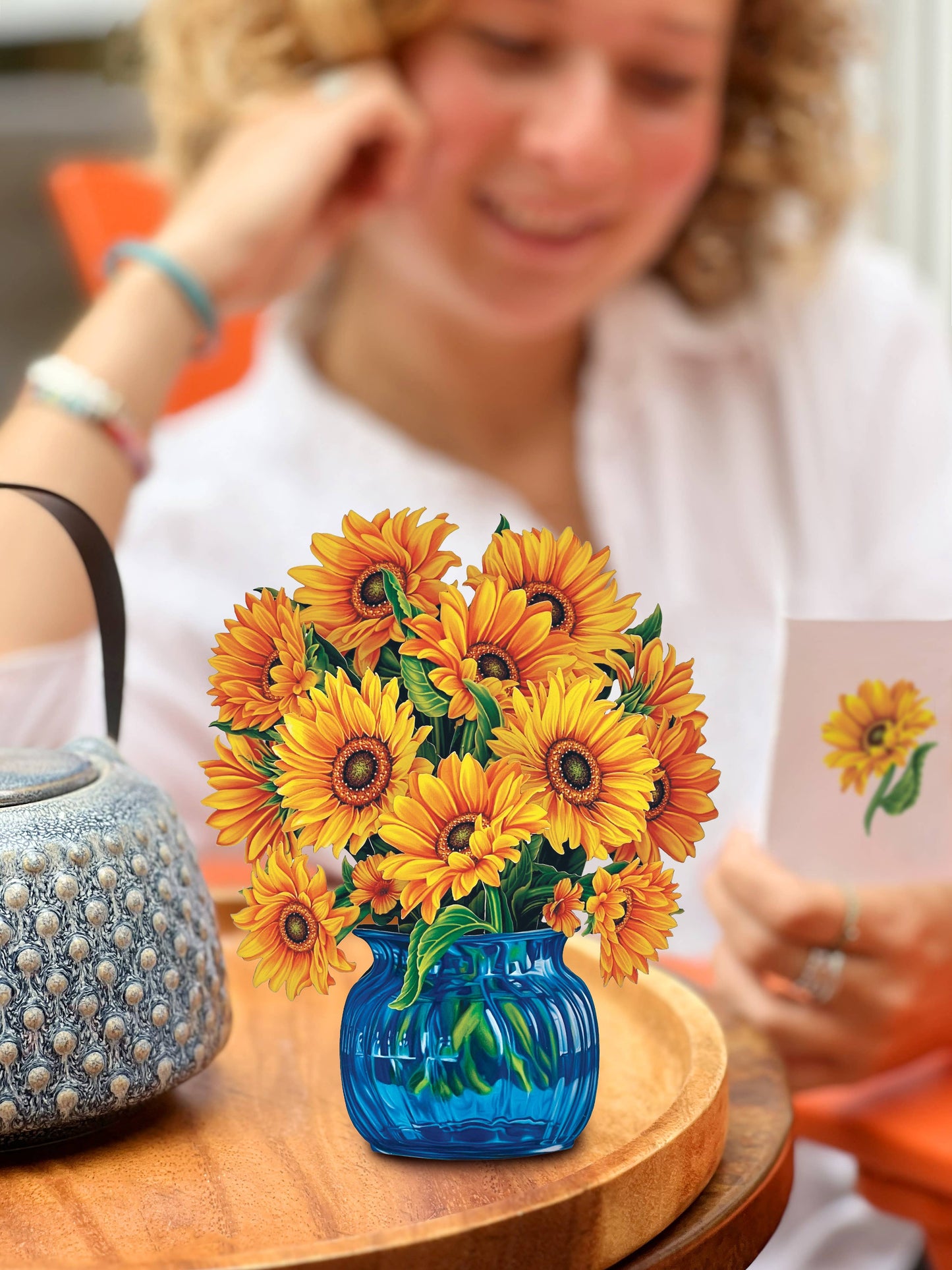 FreshCut Paper LLC - Mini Sunflowers (10 Pop-up Greeting Cards)