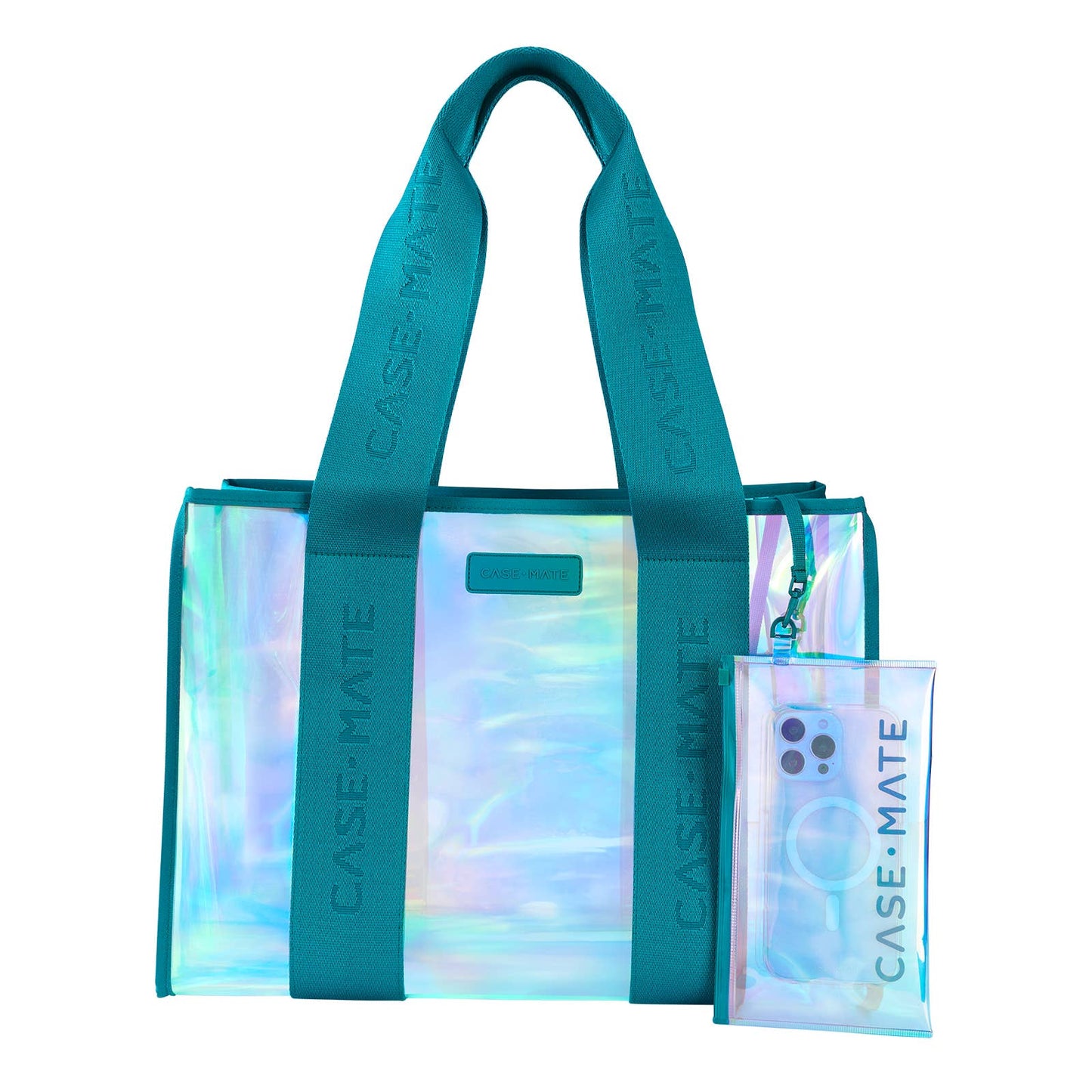 Case-Mate - Case-Mate Emerald Blue Soap Bubble Jelly Tote Bag