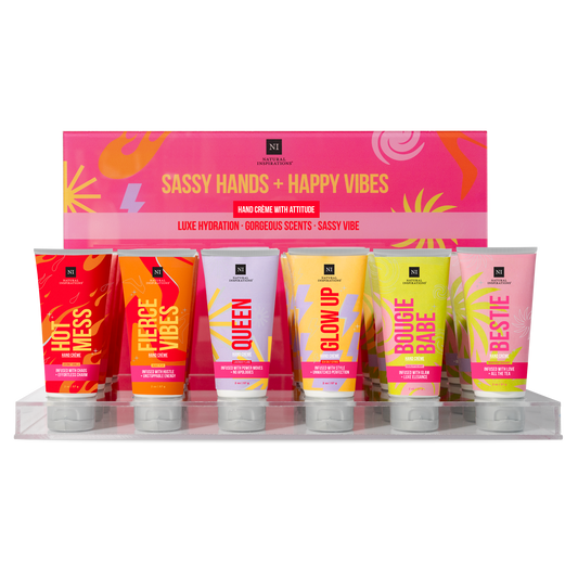 Natural Inspirations - Sassy Vibes Mini Hand Cream Prepack Display