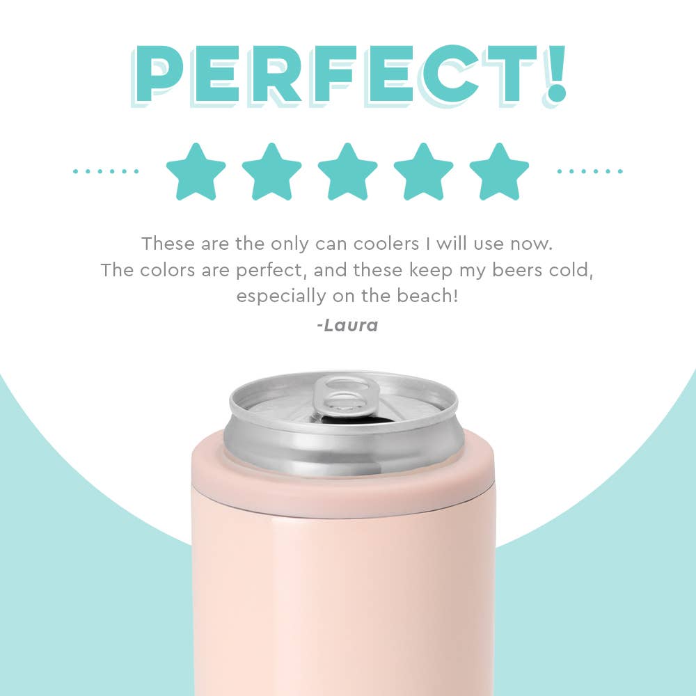 Swig Life - Shimmer Ballet Skinny Can Cooler (12oz)