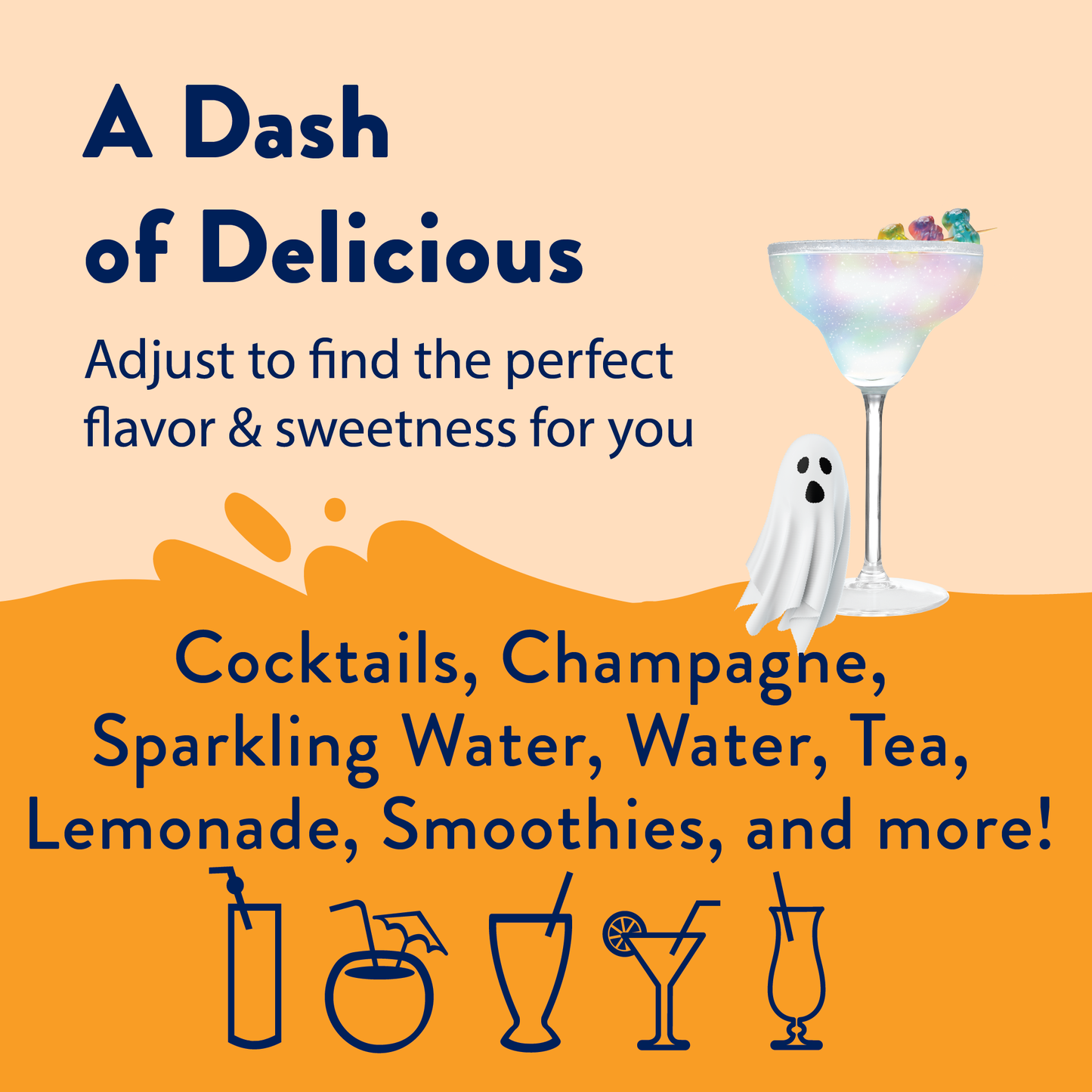 Jordan's Skinny Mixes - Sugar Free Ghostly Syrup