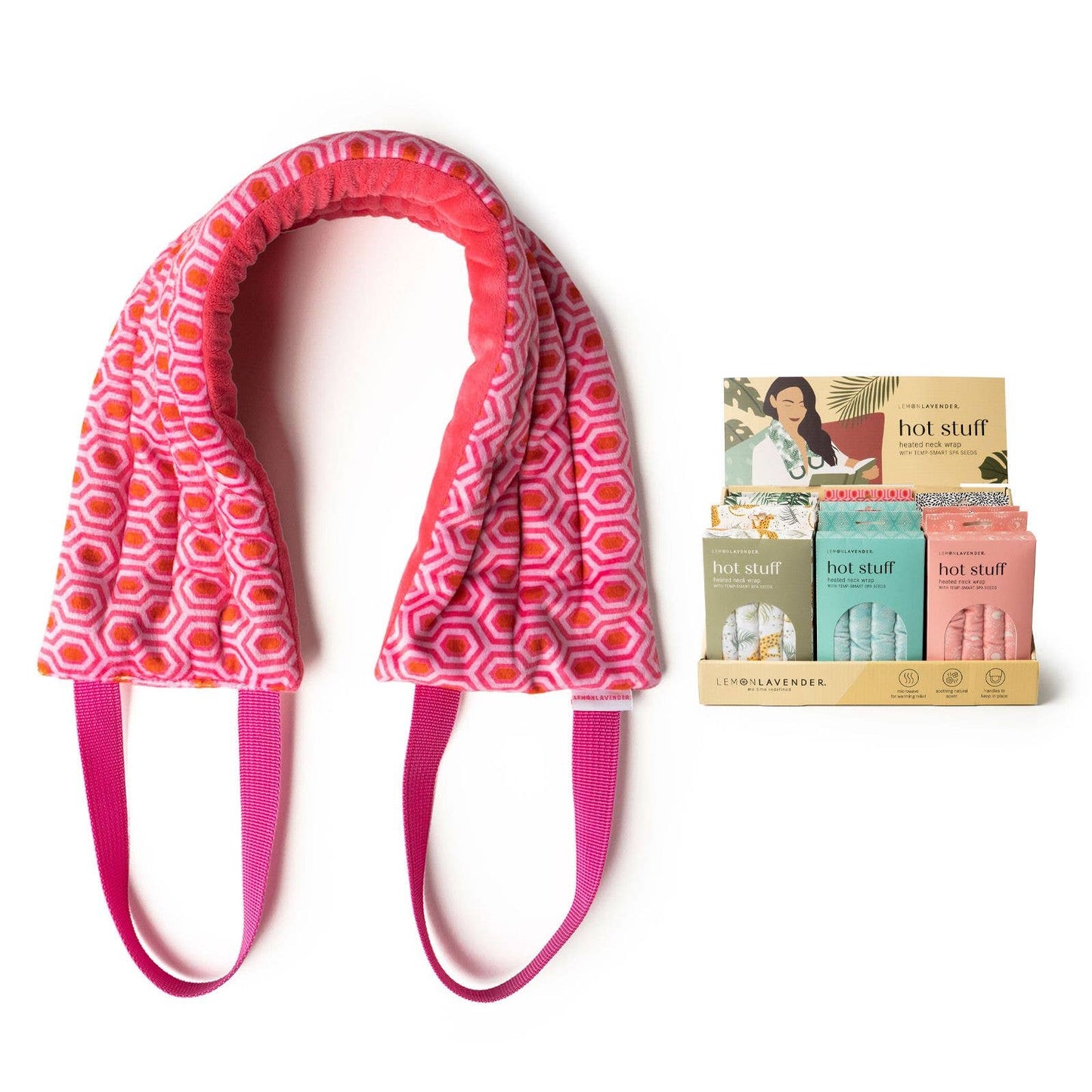 DM Merchandising - Lemon Lavender Hot Stuff Heated Neck Wrap