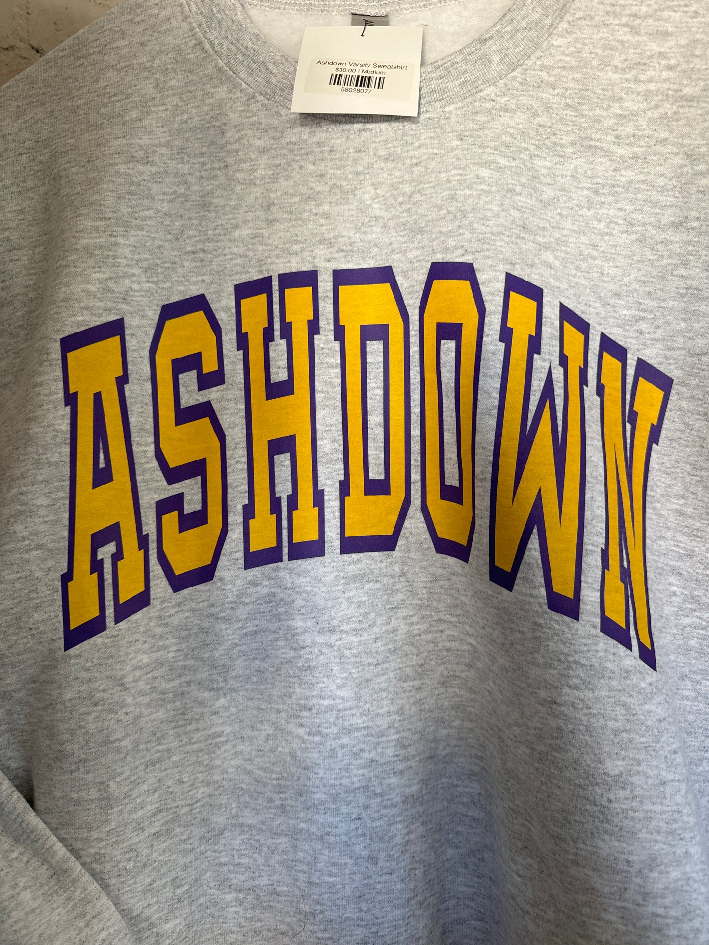 Ashdown Varsity Sweatshirt 2XL