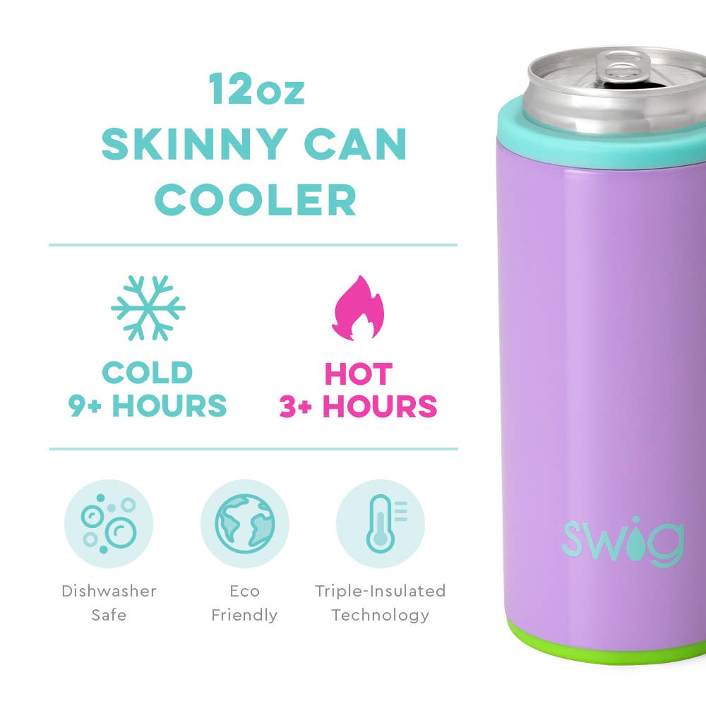 Swig Life - Ultra Violet Skinny Can Cooler (12oz)