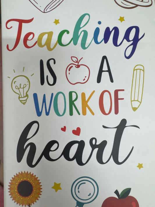 Teacher book of notes