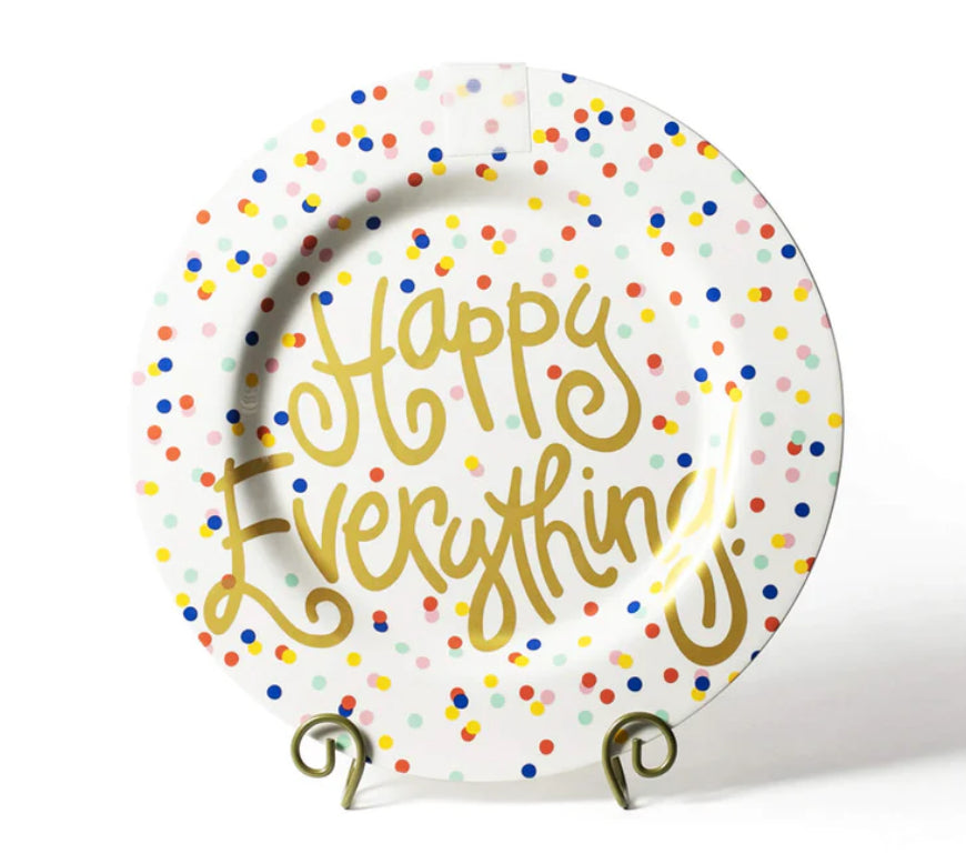 Happy Dot Big Round Platter