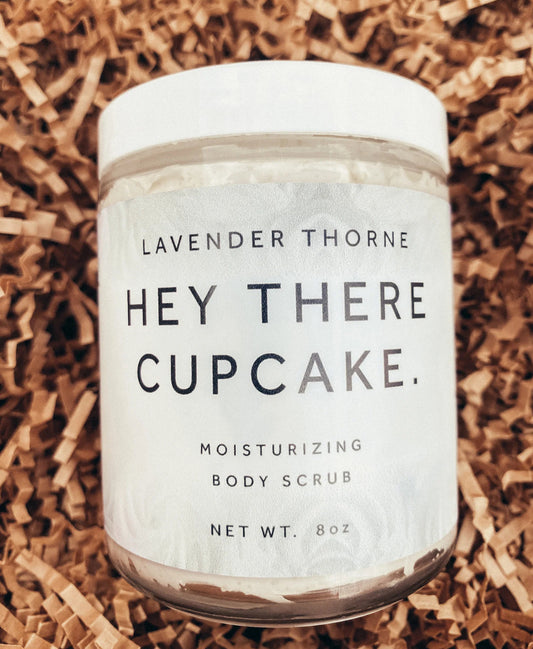 Hey There Cupcake 8oz-Body Scrub￼