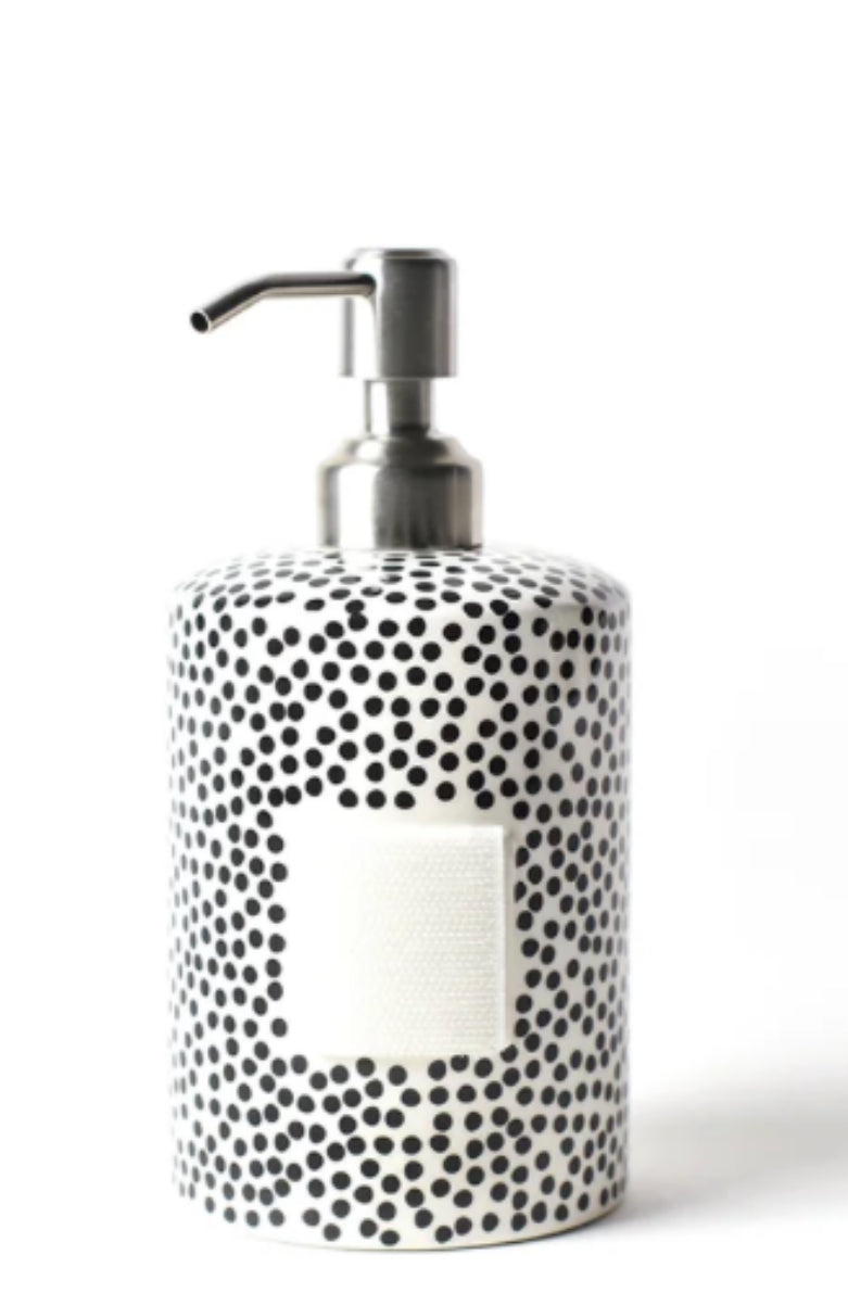 Black Small Dot Soap Pump