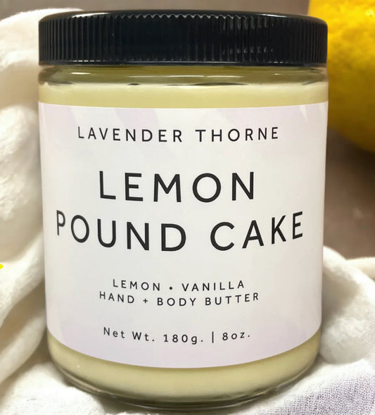 Lemon Pound Cake: 4oz