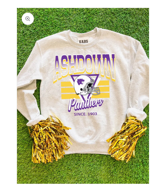 Ashdown Panthers Helmet Sweatshirt