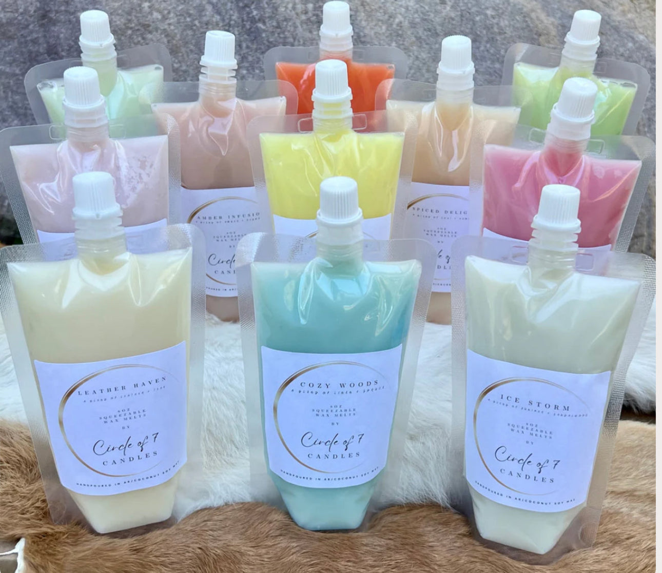 Squeezable Wax Melts- Spiced Delight
