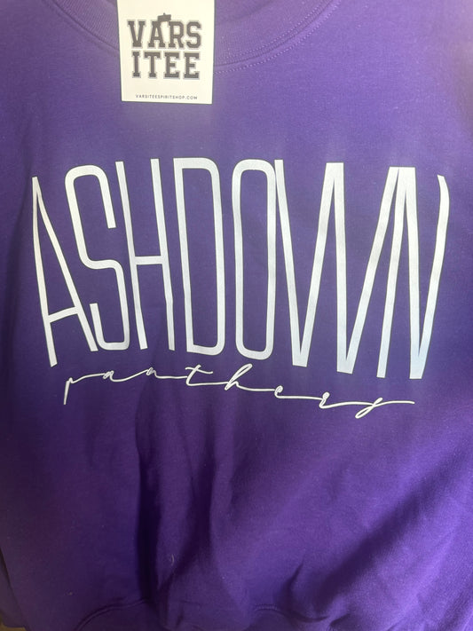 2XL-Ashdown Script Sweatshirt