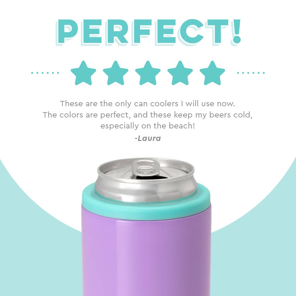 Swig Life - Ultra Violet Skinny Can Cooler (12oz)