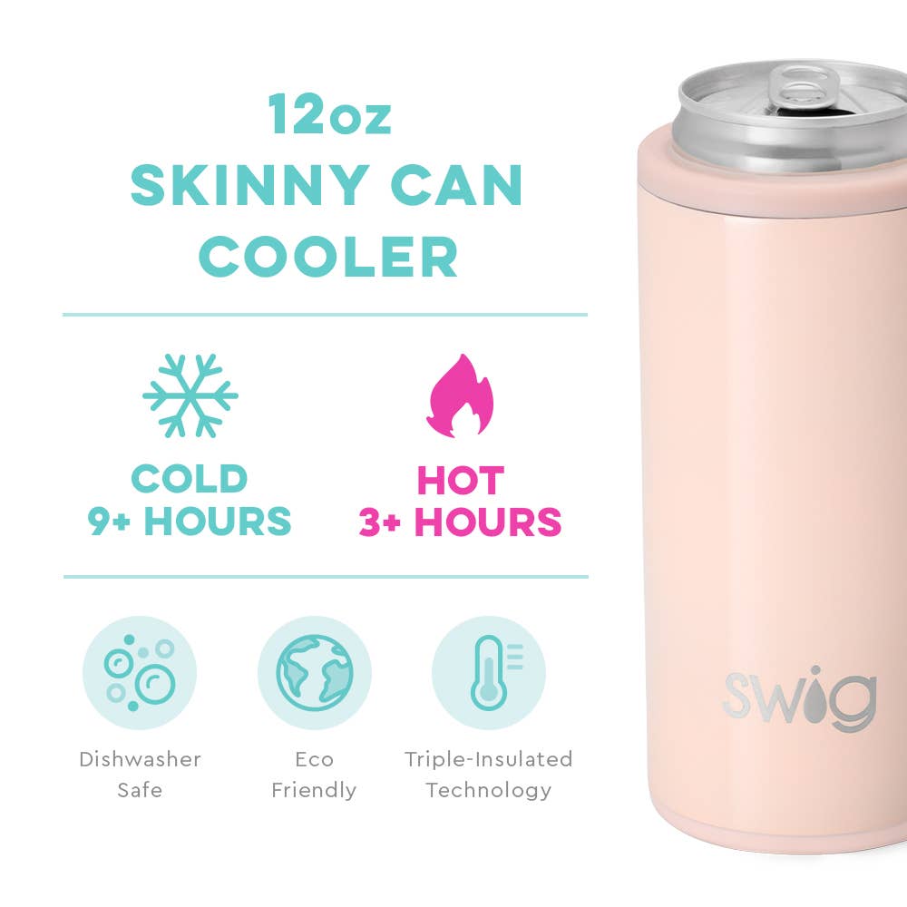 Swig Life - Shimmer Ballet Skinny Can Cooler (12oz)